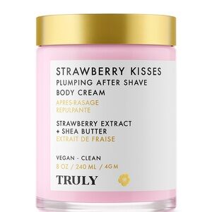 Truly Strawberry Kisses Plumping After Shave Body Cream